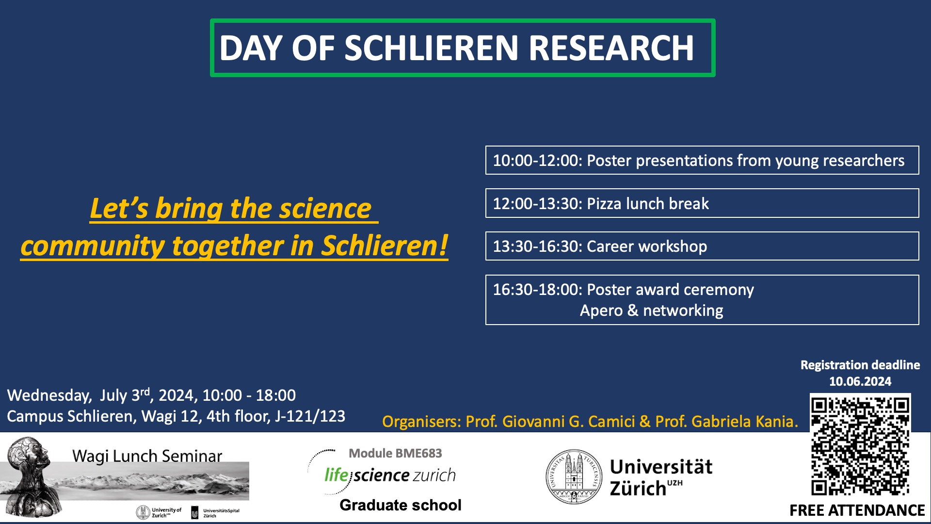 1st Research Day Schlieren